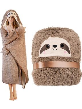 Happy Fuel Wearable Sloth Blanket Brand New In Original Packaging W/Tags 🦥🦥